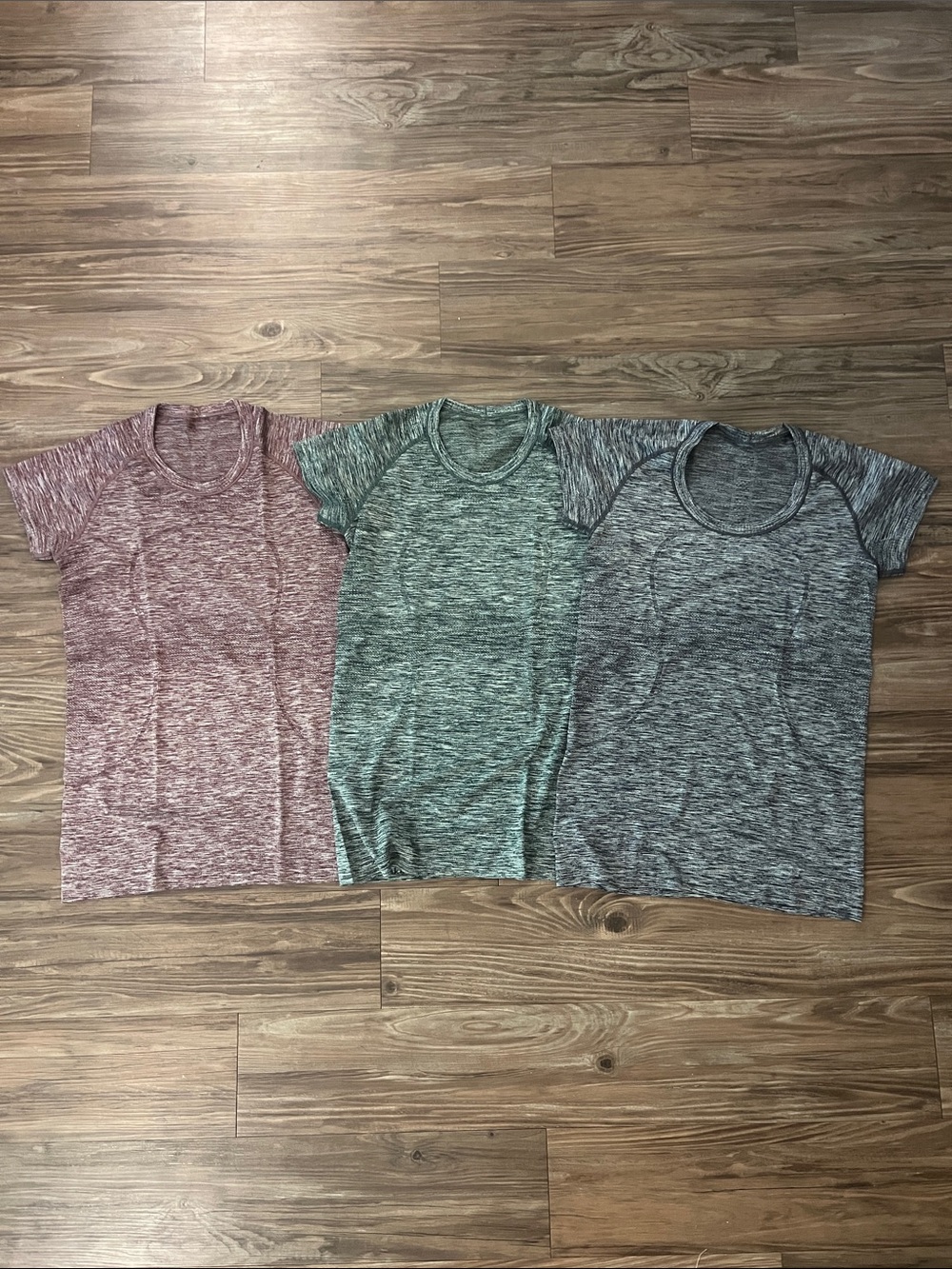 lululemon athletica Heathered Short-Sleeve Tee - Maroon, Sage, Slate